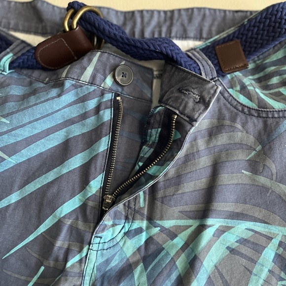 Desigual Men’s Cotton Bermuda Short with Belt - Size 36 - Picture 5 of 11